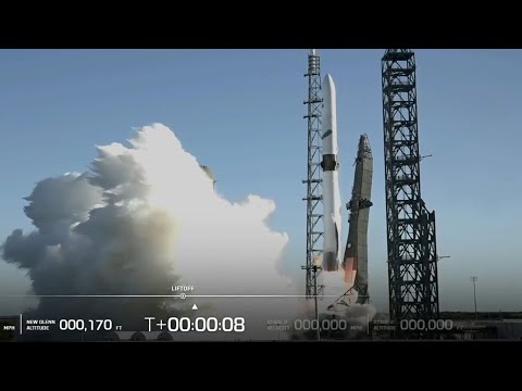 Youtube: Blastoff! Blue Origin's New Glenn rocket launches NASA Mars mission, nails landing