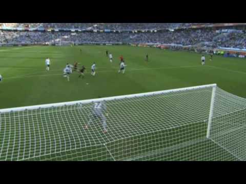 Youtube: Argentinien / Deutschland WM 2010 1. Tor Thomas Müller 0-1 HD