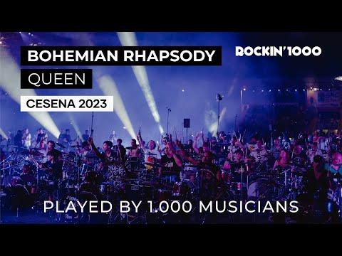 Youtube: Bohemian Rhapsody - Queen played by 1000 musicians | Rockin'1000