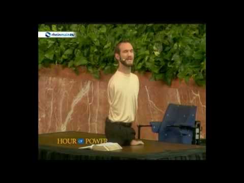 Youtube: Nick Vujicic - Ein Mann ohne Arme und Beine  =DEUTSCH= Teil1/2