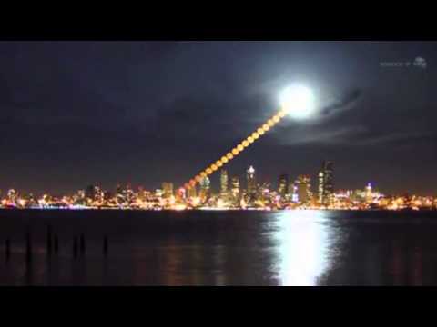 Youtube: SUPER-SIZED ECLIPSE: Saturday morning, Dec. 10th, 2011.