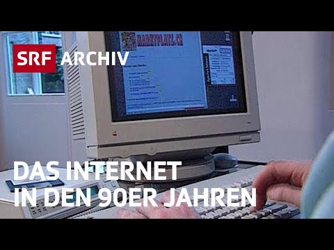 Youtube: Was gibt es im Internet? (1995) | Das WWW in den der 90er Jahren | SRF Archiv