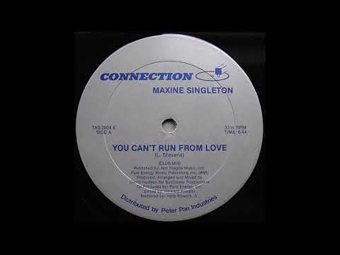 Youtube: MAXINE SINGLETON - You can´t run from love