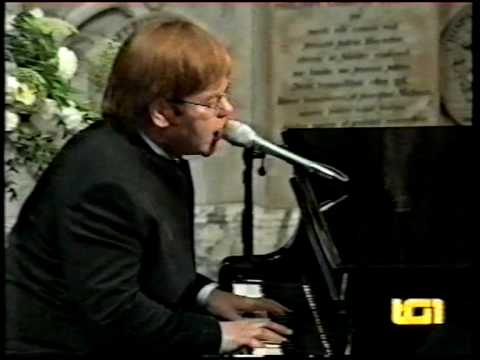 Youtube: Elton John - Lady Diana Funeral - Arrival + Candle in the wind