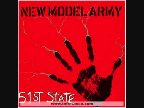 Youtube: NEW MODEL ARMY - 51St State - 1986