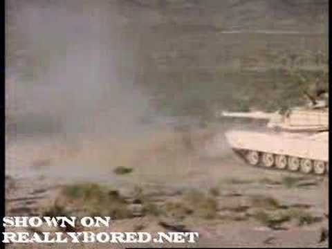 Youtube: Extreme Tank Destruction During Desert Storm in Iraq