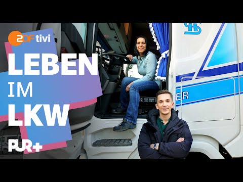Youtube: Zuhause im LKW: So lebt Truckerin Tinka auf der Autobahn | PUR+