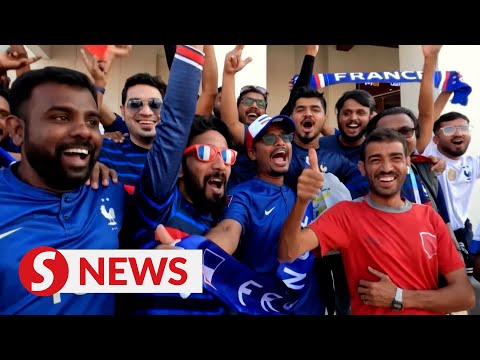Youtube: World Cup fans show their colours in the streets of Doha