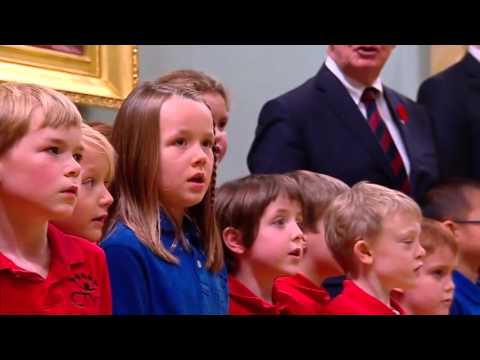 Youtube: Children's choir leads new PM and cabinet in singing of 'O Canada'