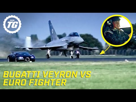 Youtube: Bugatti Veyron vs Euro Fighter | Top Gear Series 10