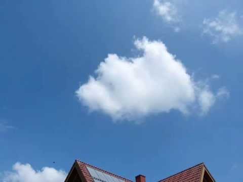 Youtube: Wolkenauflösung Dank Essig? Norddeutschland, Chemtrails Mai 2013