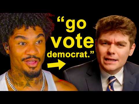 Youtube: Nick Fuentes ruft seine Fans dazu auf, die Demokraten zu wählen…