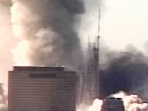 Youtube: 9/11: WTC1 North Tower "Spire" Collapse
