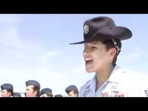 Youtube: DeeDee's Air Force Squadron TRS320 marching to their "Jodys"