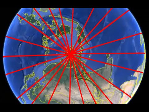 Youtube: Wenn man die Nazca-Linien um den Planeten herum verlängert passiert folgendes