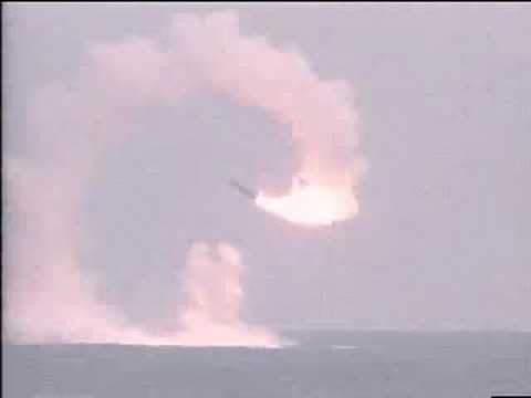 Youtube: Submarine Launched Trident PEM-1 Launch Failure