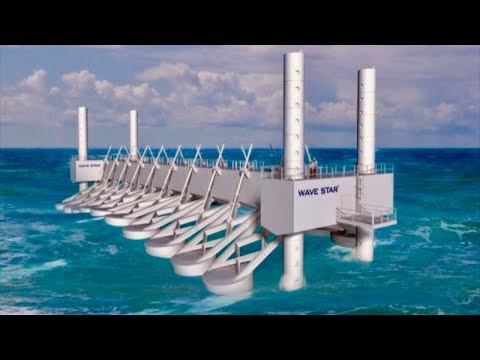 Youtube: Ocean Power Plant Generates Energy From Waves - Unlimited Cheap Clean Electricity