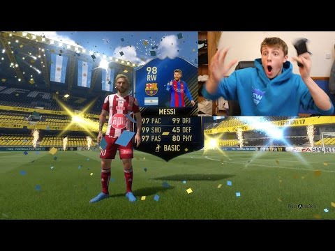 Youtube: 4 TOTY PLAYERS IN THE GREATEST FIFA 17 PACK OPENING EVER!!!