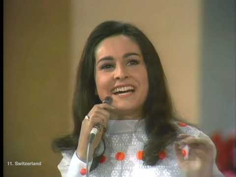 Youtube: Switzerland 🇨🇭 - Eurovision 1969 - Paola del Medico - Bonjour, bonjour