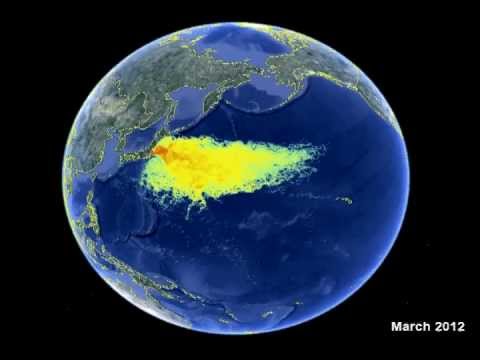 Youtube: Fukushima Radioactive Ocean Impact Map - March 2012 Update