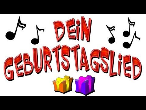 Youtube: Dein Geburtstagslied Lustig Deutsch Happy birthday song lustig