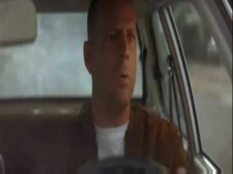 Youtube: Pulp Fiction - Marcellus Wallace vs. Butch (Car Crash & Chase Scene)