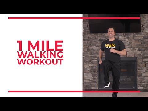 Youtube: 1 Mile Walking Workout | At Home | Walk Together