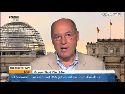 Youtube: Gregor Gysi: ..koennte man nicht die BESATZUNG (seit 1945) in Deutschland (jetzt 2013) beenden?