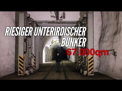 Youtube: LOST PLACES - Riesige unterirdische Bunkeranlage - 67.000qm - URBEX - Project History - deutsch