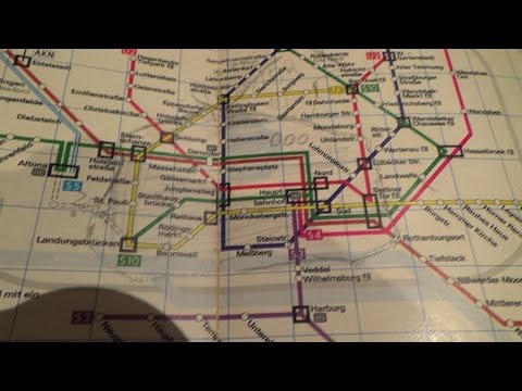 Youtube: Bücherregal #8: Fahrplan des Hamburger Verkehrsverbunds (HVV) Sommer 1978