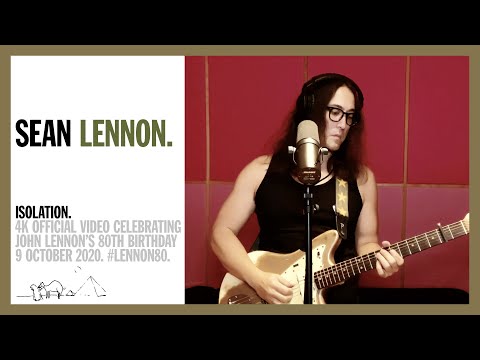 Youtube: Sean Ono Lennon: 'Isolation' (4K) #LENNON80