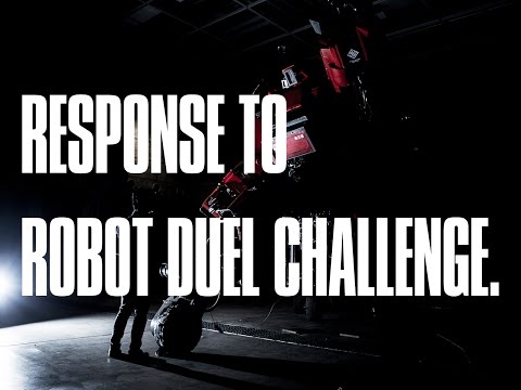 Youtube: RESPONSE TO ROBOT DUEL CHALLENGE.