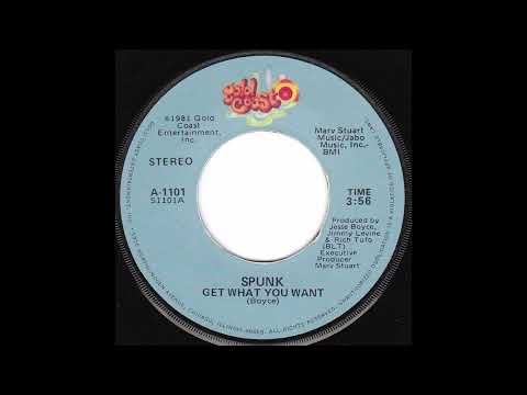 Youtube: SPUNK - Get what you want (7 version)