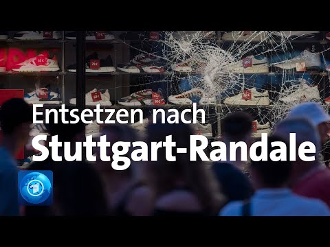 Youtube: Entsetzen über Randale in Stuttgart