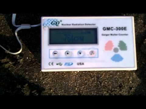 Youtube: Radiation on beach in Pacifica, CA beach 01 02 14