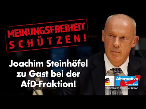 Youtube: Joachim Steinhöfel: Linksextreme und Meinungsfreiheit im Internet! - AfD-Fraktion im Bundestag