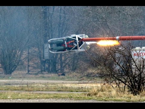 Youtube: World's first rocket-powered human centrifuge