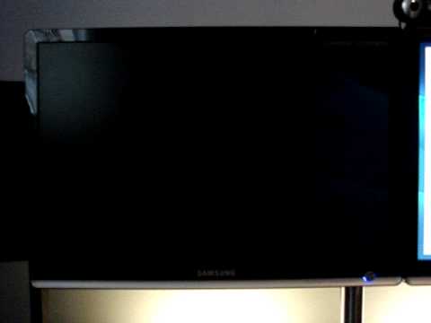 Youtube: Backlight Flickering on Samsung 226BW LCD Monitor