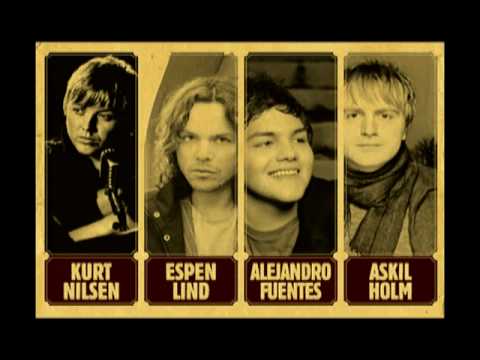 Youtube: Kiss From A Rose - Kurt Nilsen, Espen Lind, Alejandro Fuentes, Askil Holm (Beautiful Seal Cover)