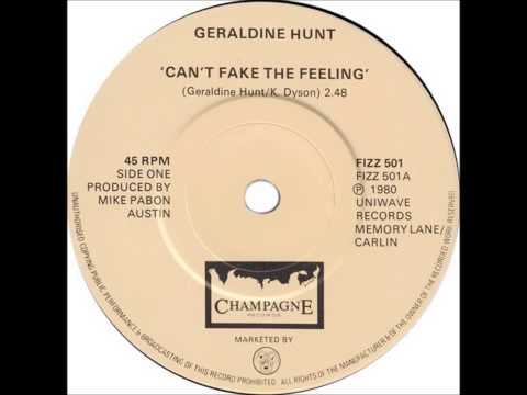 Youtube: Geraldine Hunt - Can't Fake The Feeling (Dj ''S'' Rework)