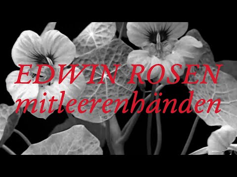 Youtube: Edwin Rosen - mitleerenhänden (Official Video)
