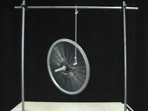Youtube: MIT Physics Demo -- Bicycle Wheel Gyroscope