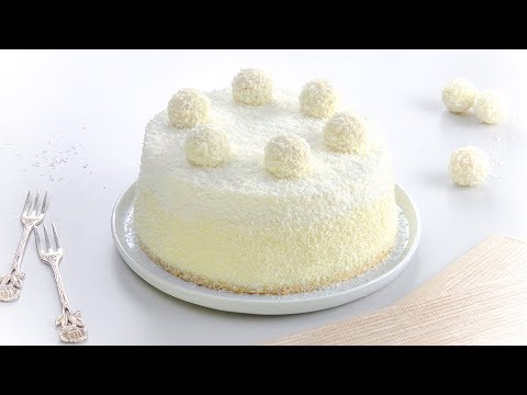 Youtube: Raffaello Torte - ein Kokos Kuchen Rezept so lecker wie die Pralinen
