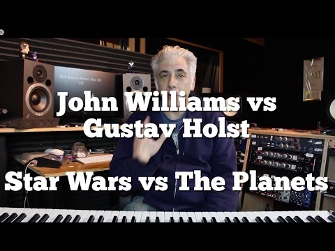 Youtube: John Williams vs Gustav Holst or Star Wars Vs The Planets