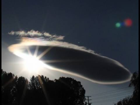 Youtube: Spectacular UFO Lenticular Cloud & X-Files "X" Timelapse 2010 Santa Clarita V07406