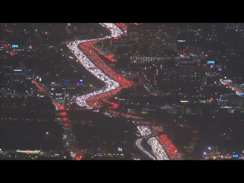 Youtube: See America's Worst Traffic Jam Ahead of Holiday Weekend