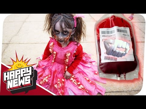 Youtube: Zombieinvasion in Deutschland und Blutspende für Dracula! - HAPPY HALLOWEEN NEWS