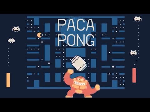 Youtube: Pacapong - Pacman + Pong + Space Invaders = Awesome!