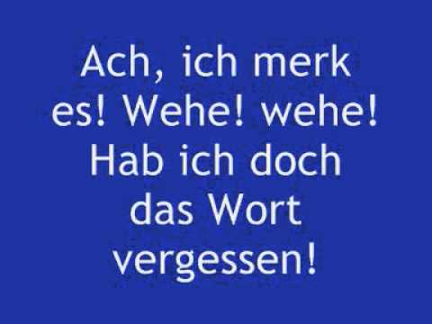 Youtube: Junge Dichter und Denker : Der Zauberlehrling (Johann Wolfgang von Goethe)