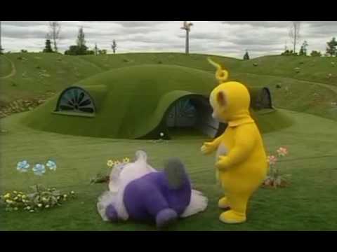 Youtube: Tinky Winky gets shot